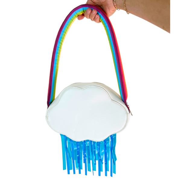 Rainbows factory & Clouds Puffy Bag