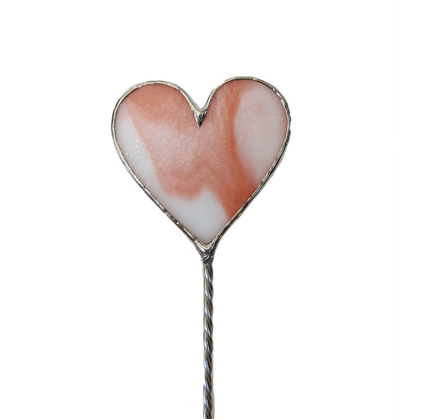 Glass hot Heart Stick